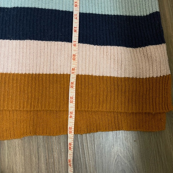 Madewell Thompson Pocket Pullover In Rainbow Stripe - Picture 12 of 13